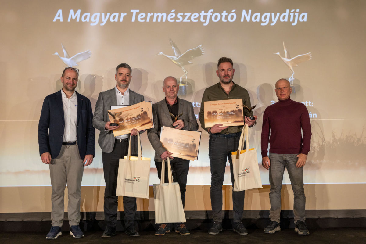 A természetvédelem fotós nagyköveteit ünnepelték a Biodómban – Átadták A Magyar Természetfotó Nagydíját